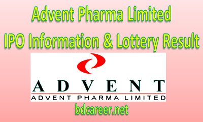 Advent Pharma Limited IPO Lottery Result