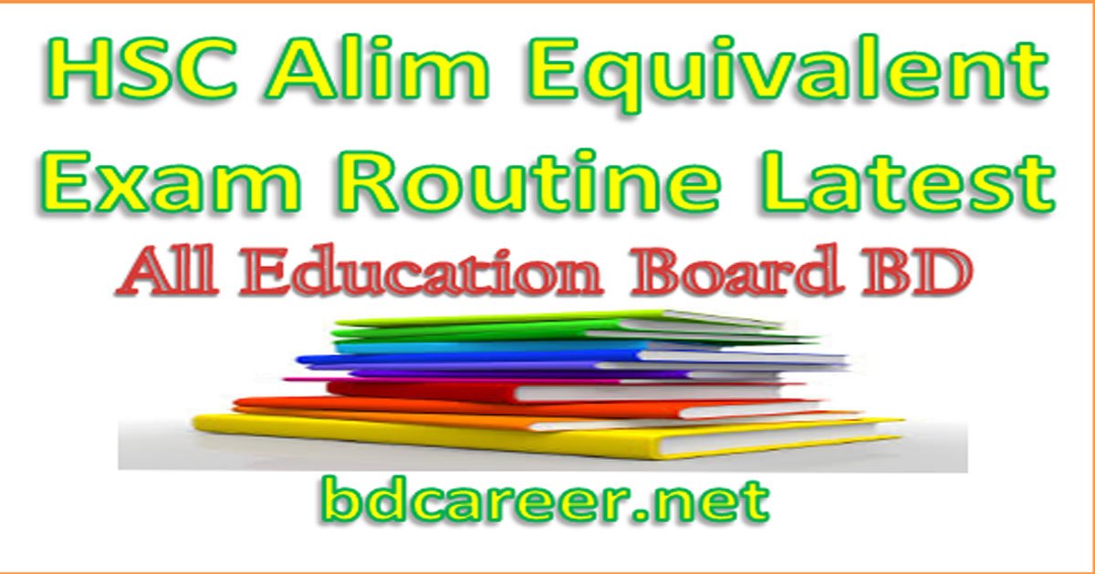 HSC Routine 2021