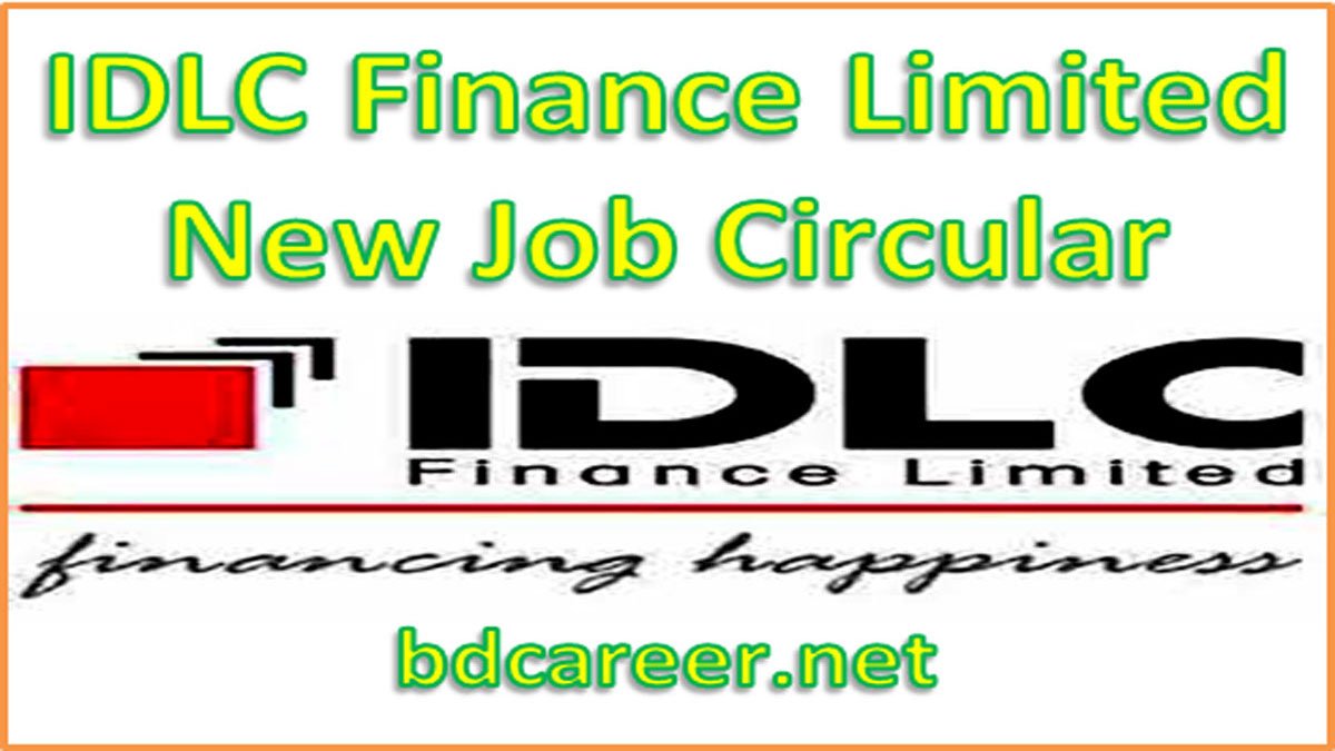 IDLC Finance Limited Job Circular 2020