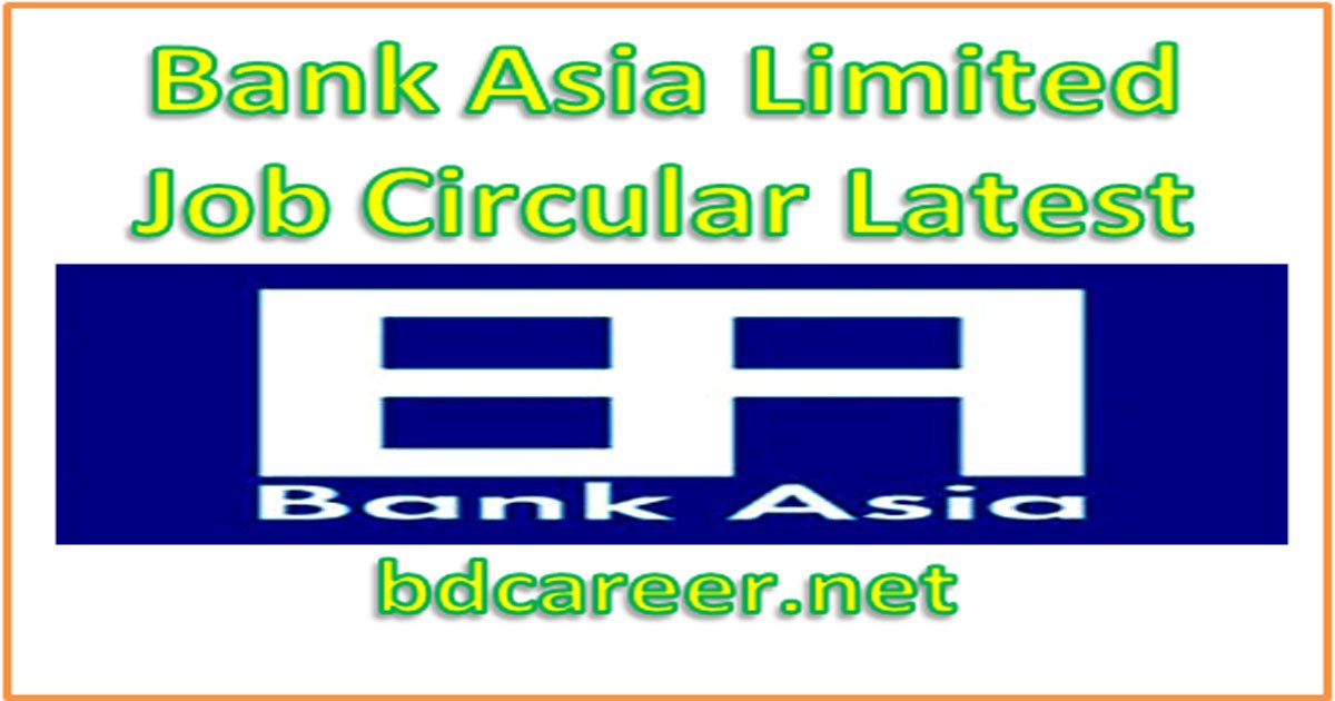 Bank Asia Limited Job Circular 2020